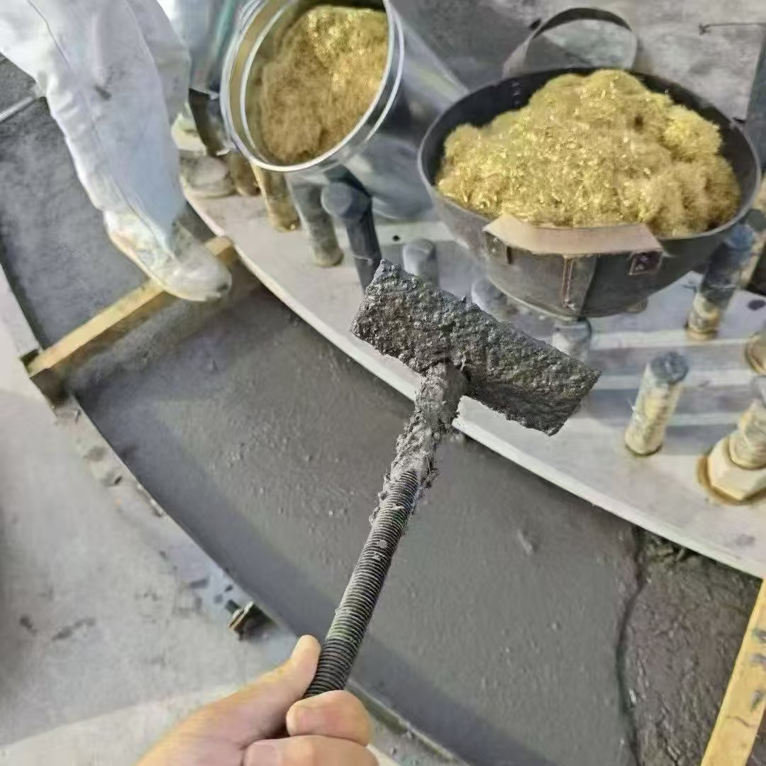 万柏林C120钢纤维高强无收灌浆料 轧机压缩机汽轮机发电机锻压设备底座灌浆材料